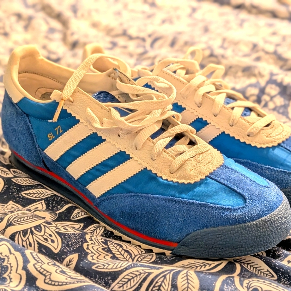 CUSTOM Adidas SL 72 SNEAKERS 2008 RUN  *READ* SIZE 11 MENS
